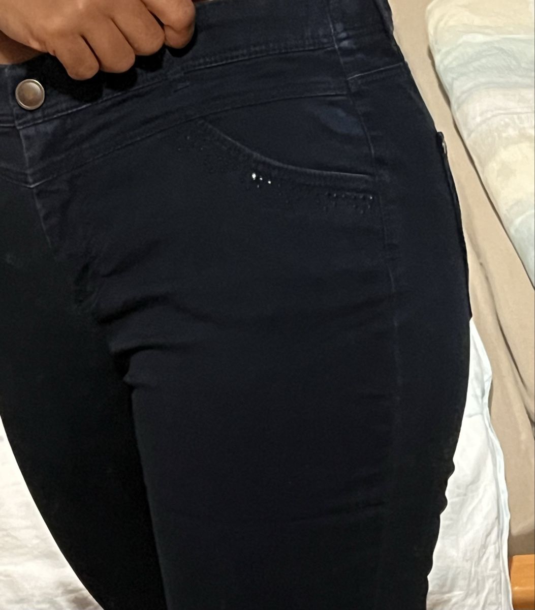 Pantaloni: blaue Chinohose, Grösse 40 – Nuovo (secondo la descrizione) da Zürich venduto da celineaceline 2