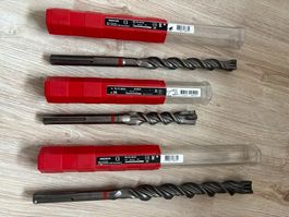 3 Stk. Hilti SDS Max Bohrer Durchmesser 24mm / 26mm /30mm