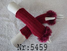 Pulswärmer mit Daumenloch