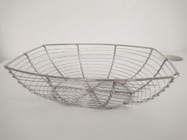Obstkorb Metall ca. 30cm x 21cm x 9cm hoch