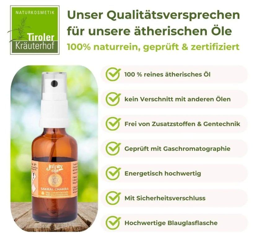 Spray per ambienti: Körperspray & Raumspray - Sakral Chakra – Nuovo e nell'imballaggio originale da Münchwilen TG venduto da Caroline_T. 1