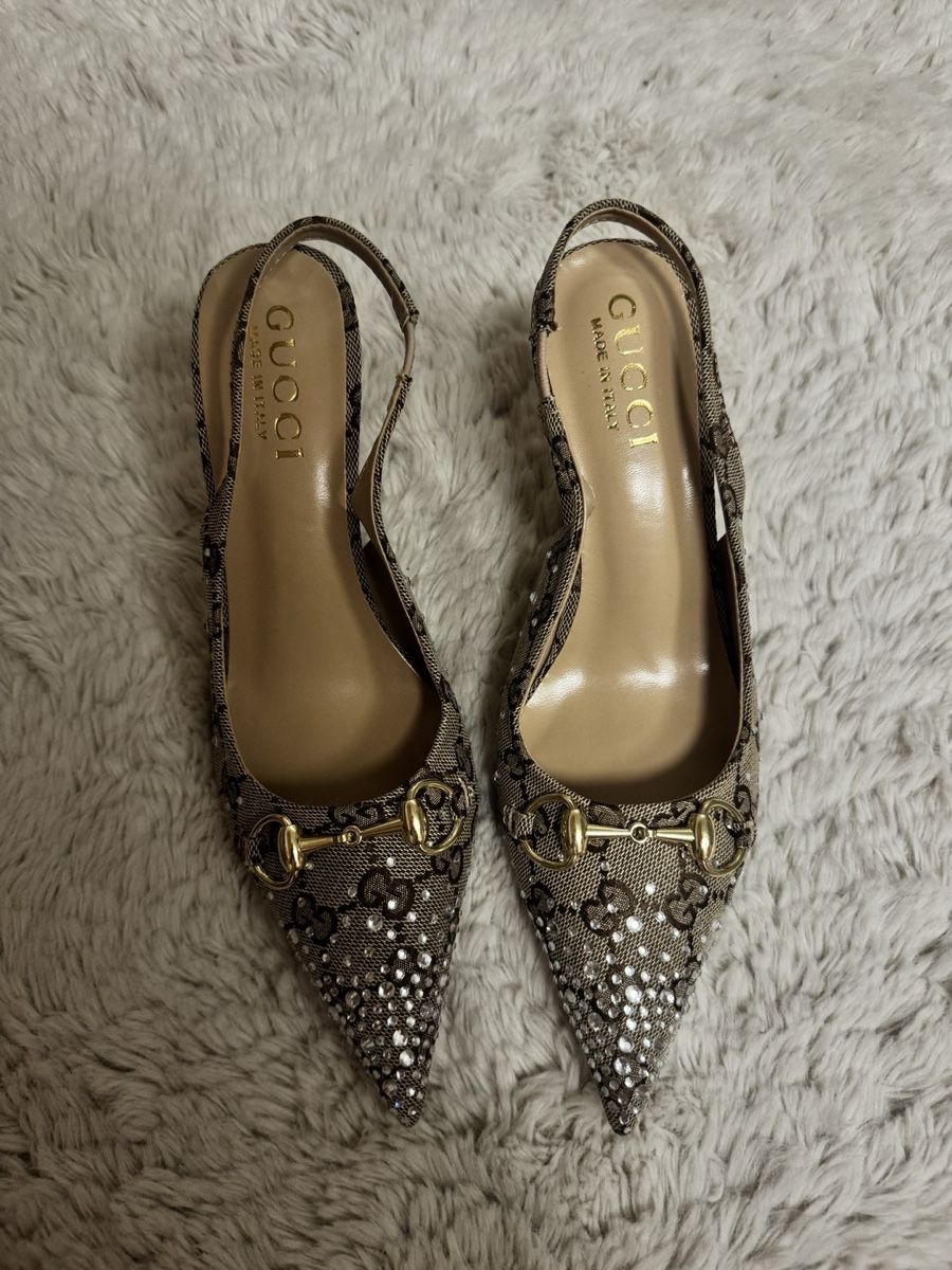 Gucci Scarpe da donna: Gucci Glitter High Heels – Nuovo (secondo la descrizione) da Dättwil AG venduto da lor_wx7h
