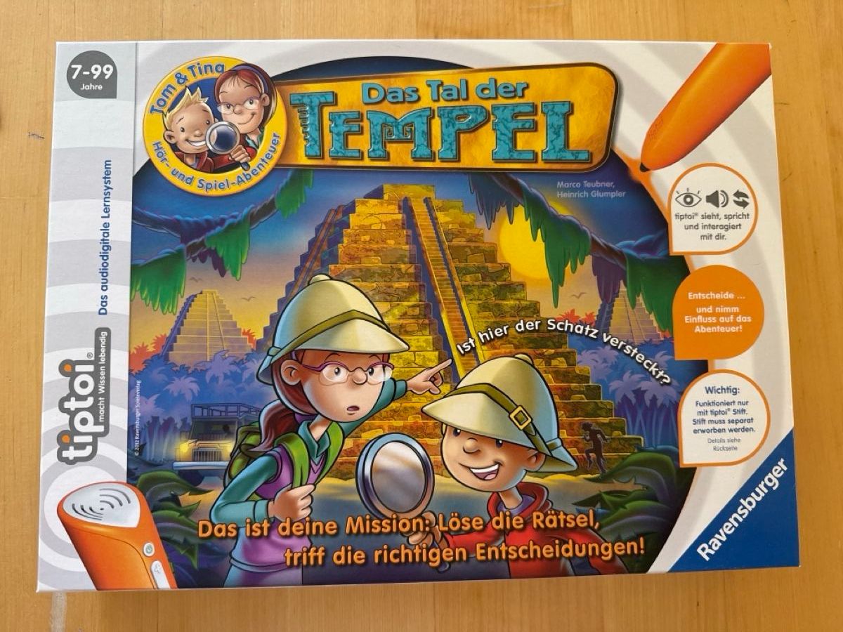 Tiptoi Giochi: Tiptoi Spiel Das Tal der Tempel – Usato da Menziken venduto da xirixs