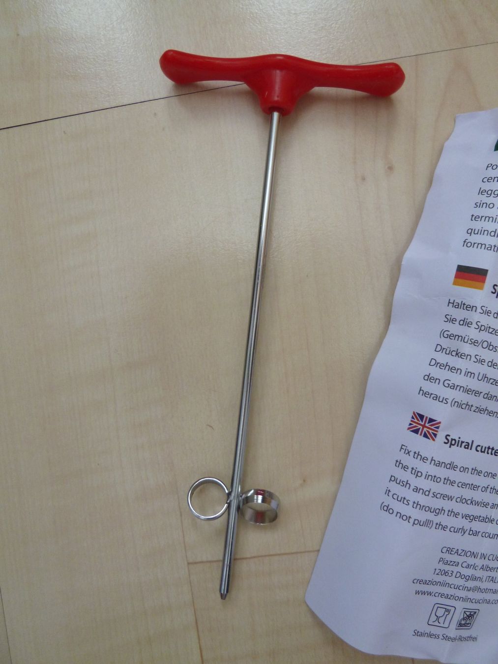 Küchengeräte: Spiralschneider / Garnierer  NEU – Neu (gemäss Beschreibung) aus Dättlikon von Mamakuga 4