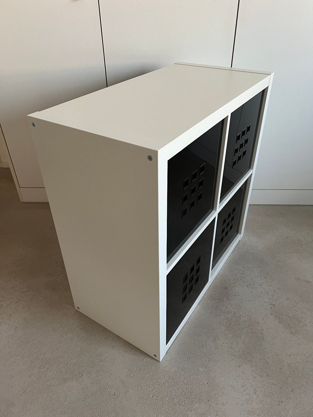 Ikea Étagères: 4er KALLAX Regal mit Schubladen – D'occasion à Hohenrain par Anirob 1