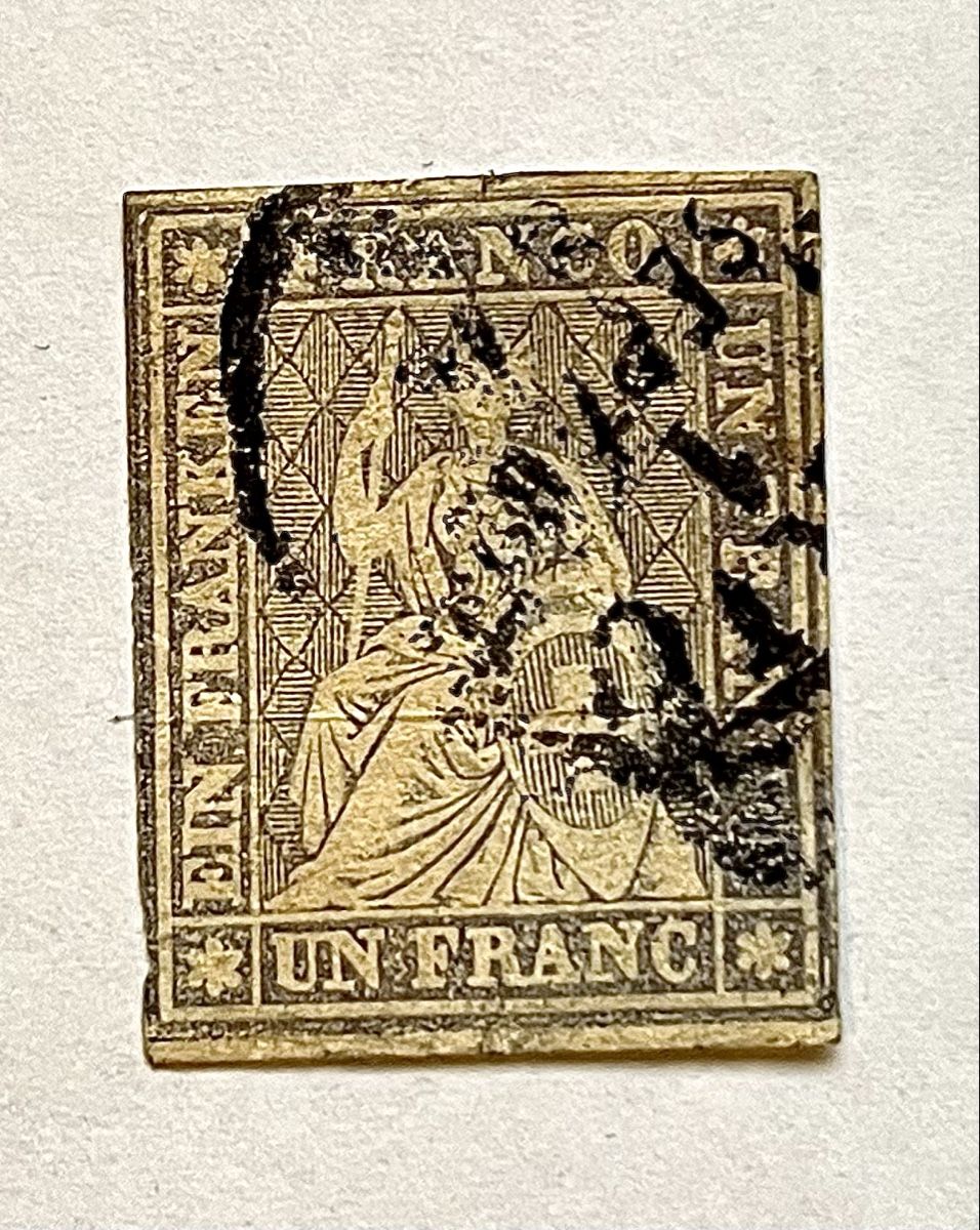 Tous les timbres: Strubel 27D  – D'occasion à Basel par G.SALE.2