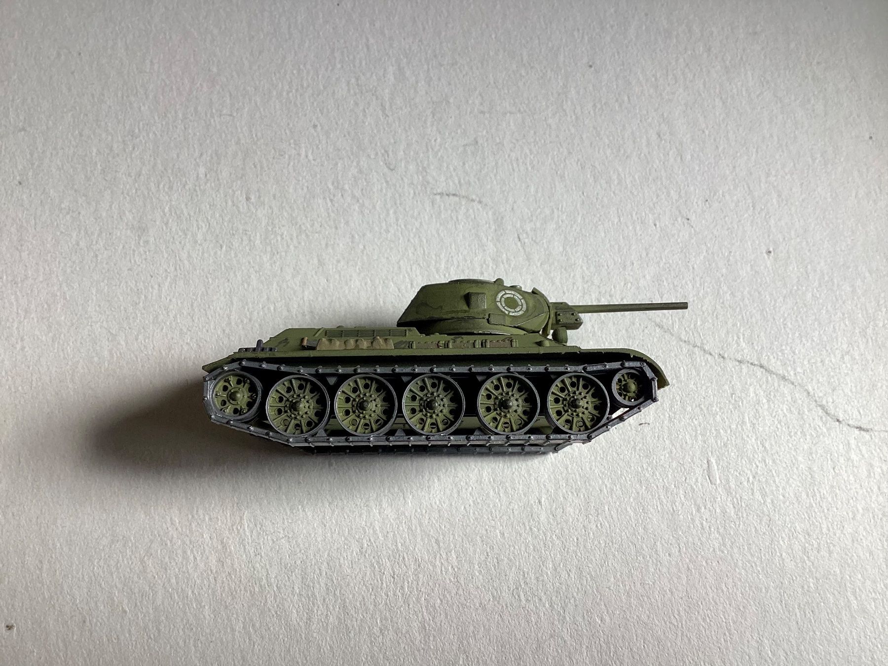 Roco Kit di modellismo & Modellini statici: Minitanks Roco 1237, KpfPz T 34 (1:87). – Nuovo e nell'imballaggio originale da Vacallo venduto da G1965