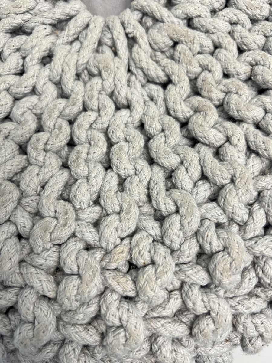 Micasa Sedie: Gestrickte Sitz-Kugel 🧶  – Usato da Rotkreuz venduto da Migu2012 3