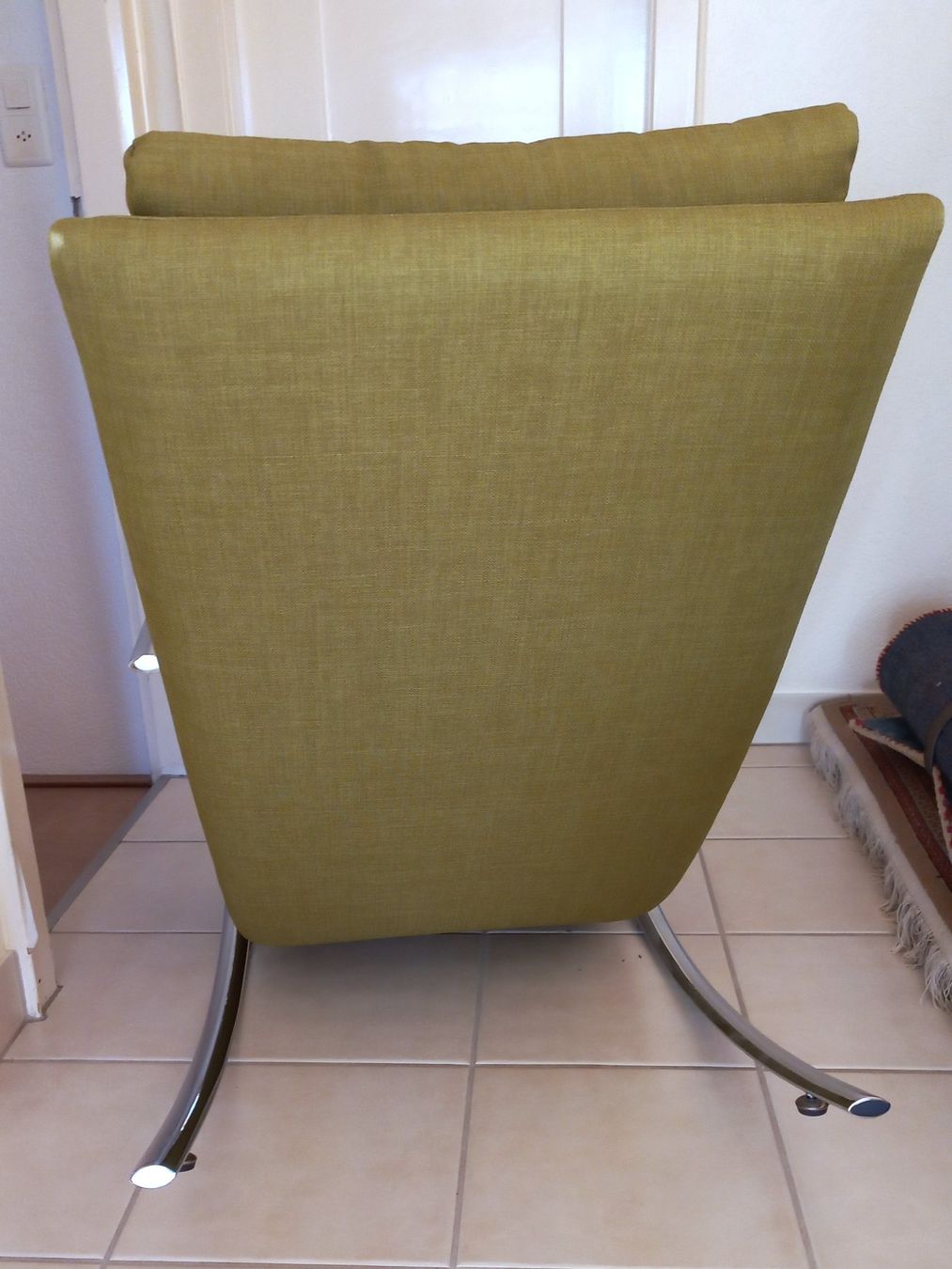 Poltrone: Sessel Schaukelstuhl mit Hocker – Usato da Bévilard venduto da Orscha 2