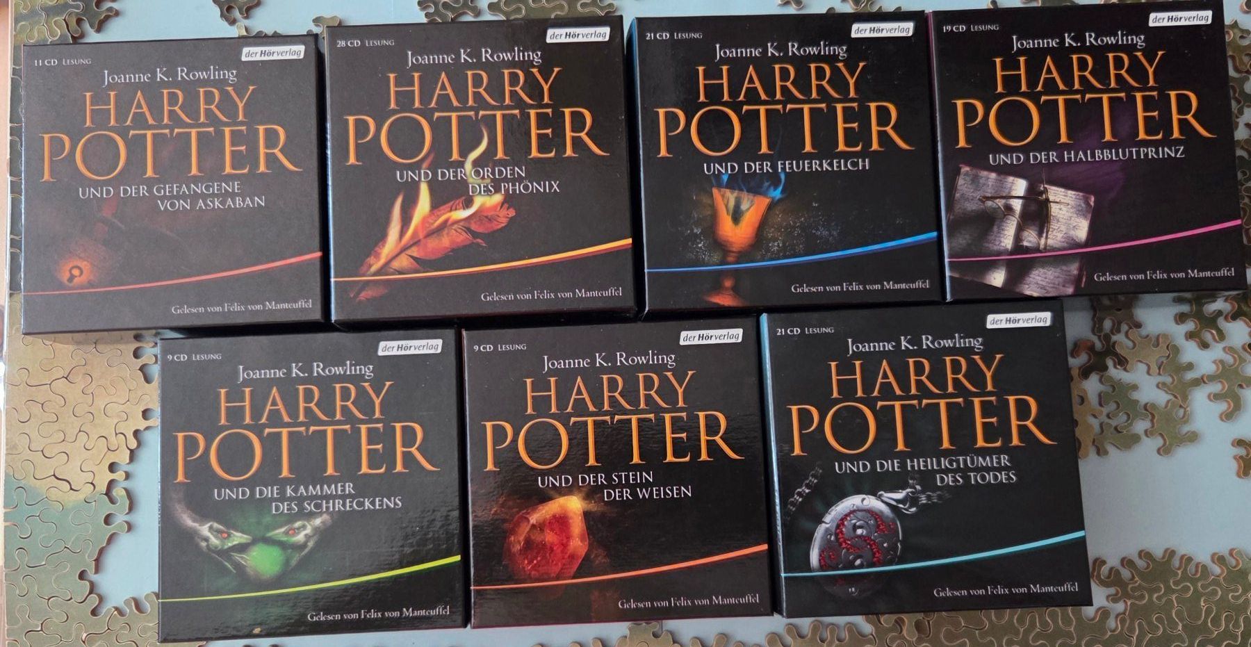 Audiolibri: Harry Potter - 108 CD's - Baende 1-7 - – Usato da Gossau SG venduto da tenerife11 4
