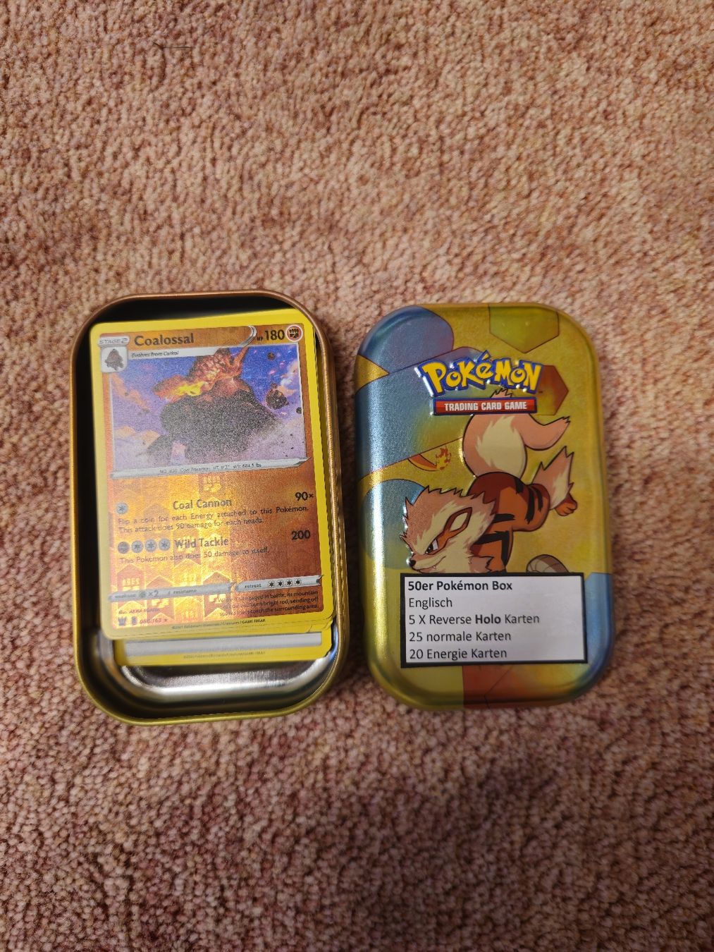 Pokémon Carte collezionabili: 50er Pokémon Box – Nuovo (secondo la descrizione) da Häutligen venduto da Konvolut_Shop_CH 2