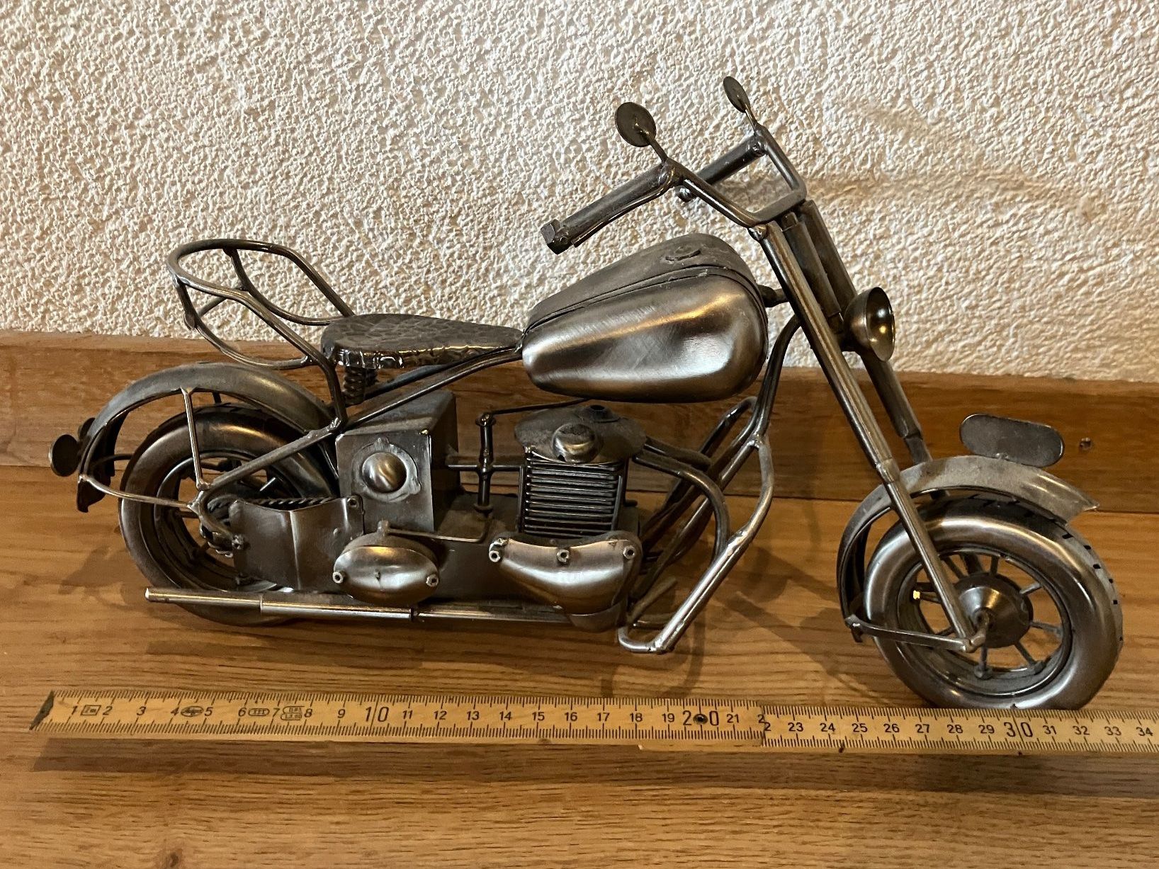 Harley-Davidson Tutte le decorazioni: Metal Motorrad Chopper Deko – Usato da Sattel venduto da Pinggi7 1