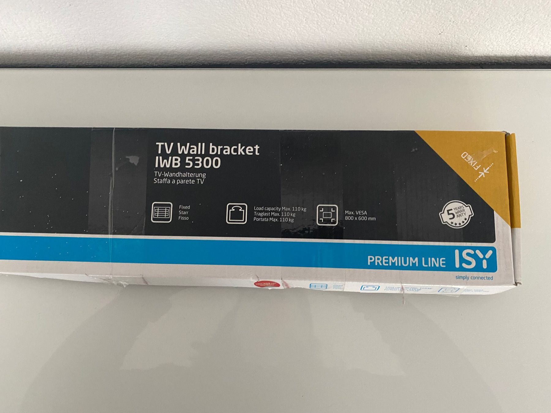 Supporti a parete: TV-Wandhalterung – Nuovo e nell'imballaggio originale da Hagendorn venduto da Shira026 1