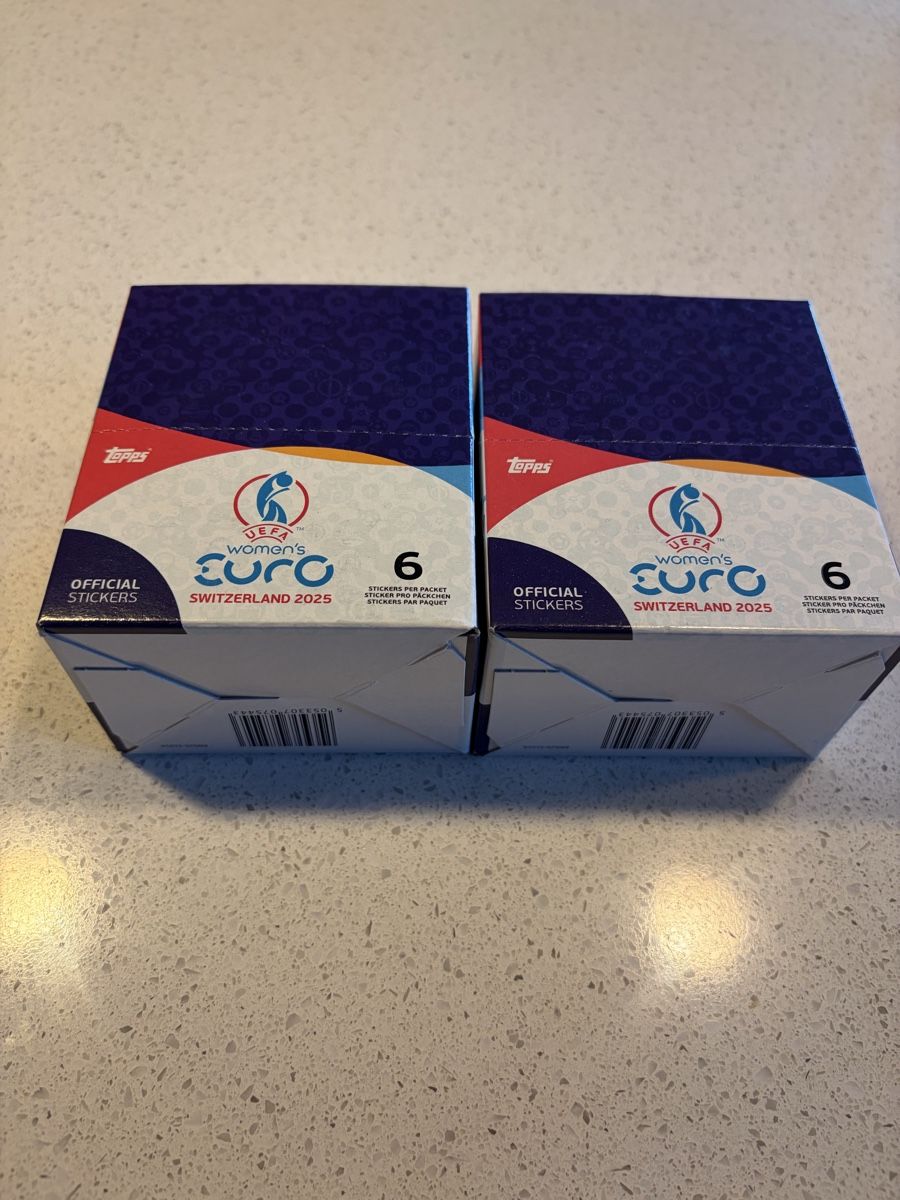 Topps Sammelbilder & Trading cards: Topps 2x box euro 2025 – Neu und originalverpackt aus Treyvaux von goali1fcea