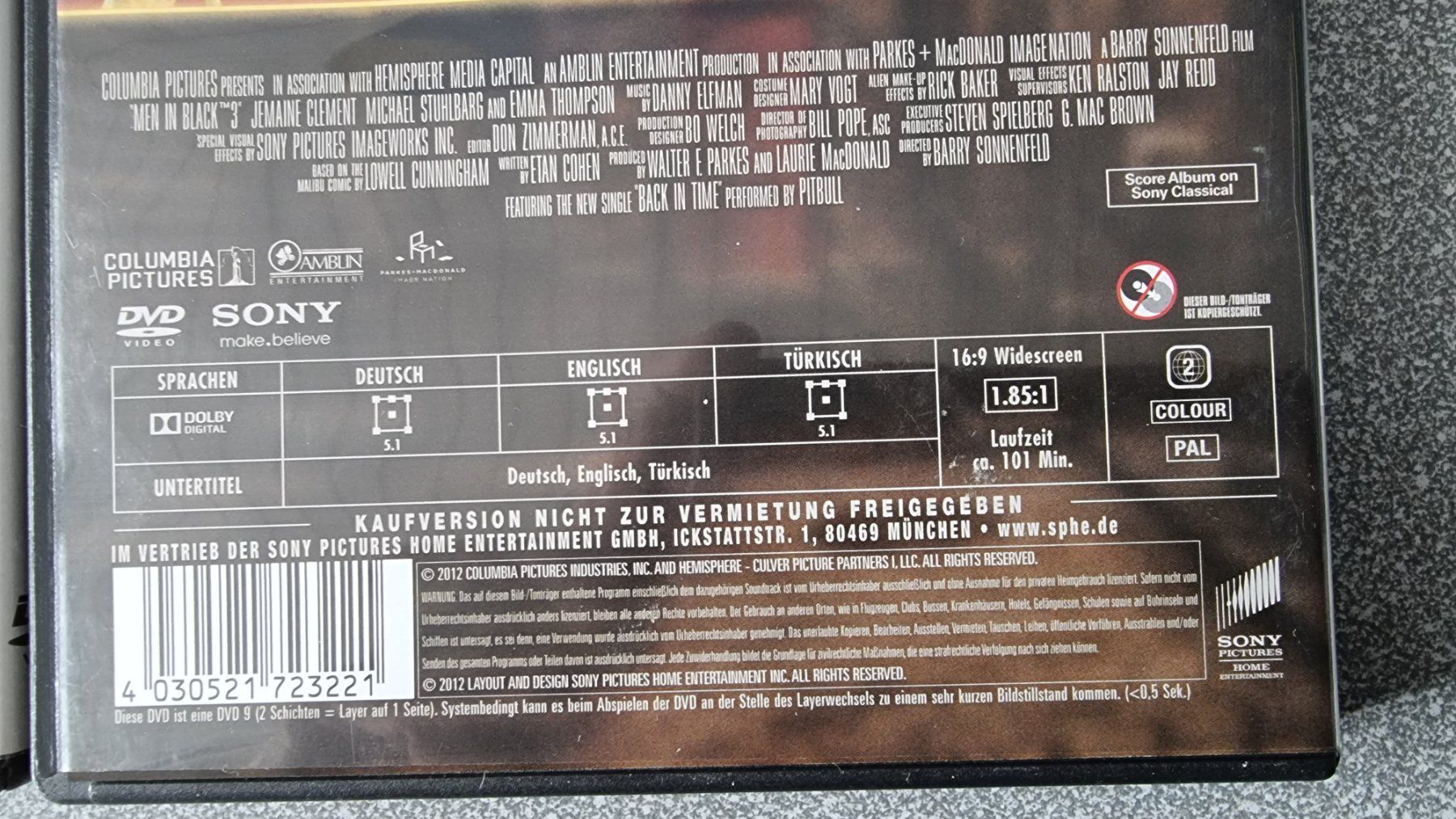 Tous les DVDs: DVD Men in Black 1-3 / Will Smith – D'occasion à Oetwil am See par fineli2 3
