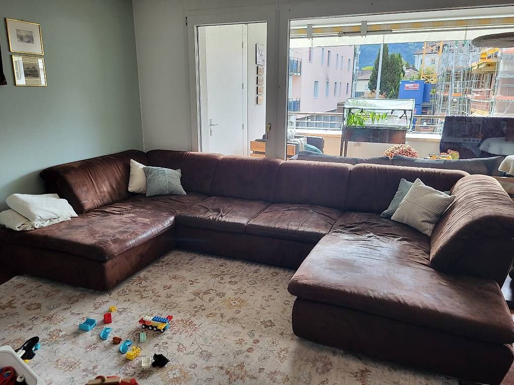 Divani: Sofa mit Bettfunktion, Wohnlandschaft – Usato da Brunnen venduto da Frau_D. 1