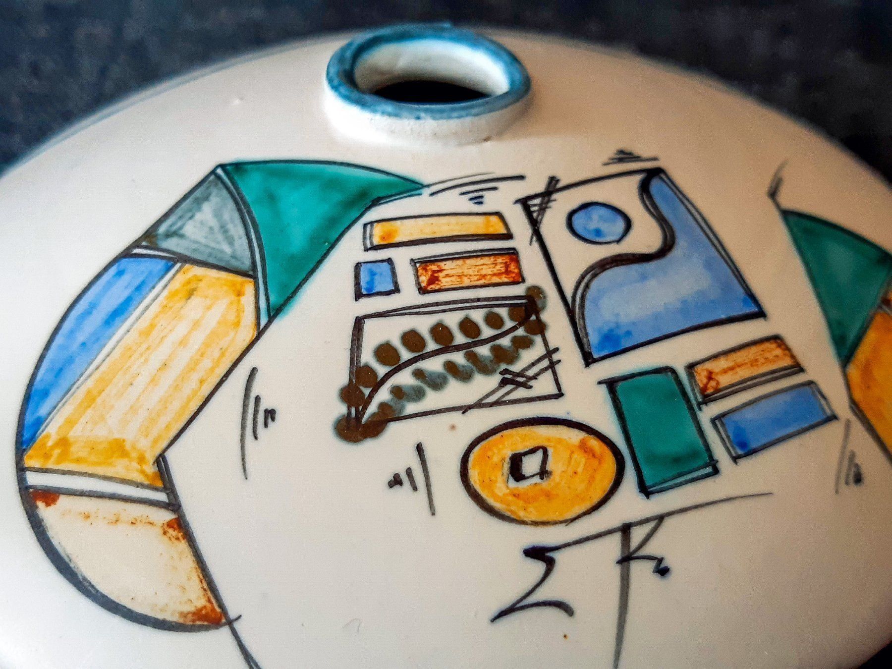 Vasen & Gefässe: kleine Vase 7 cm petit vase 80s' – Gebraucht aus Tavannes von Brocashop 2