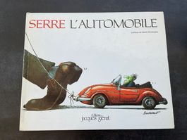 Livre d'art unique "Serre l'Automobile" par Jacques Glénat