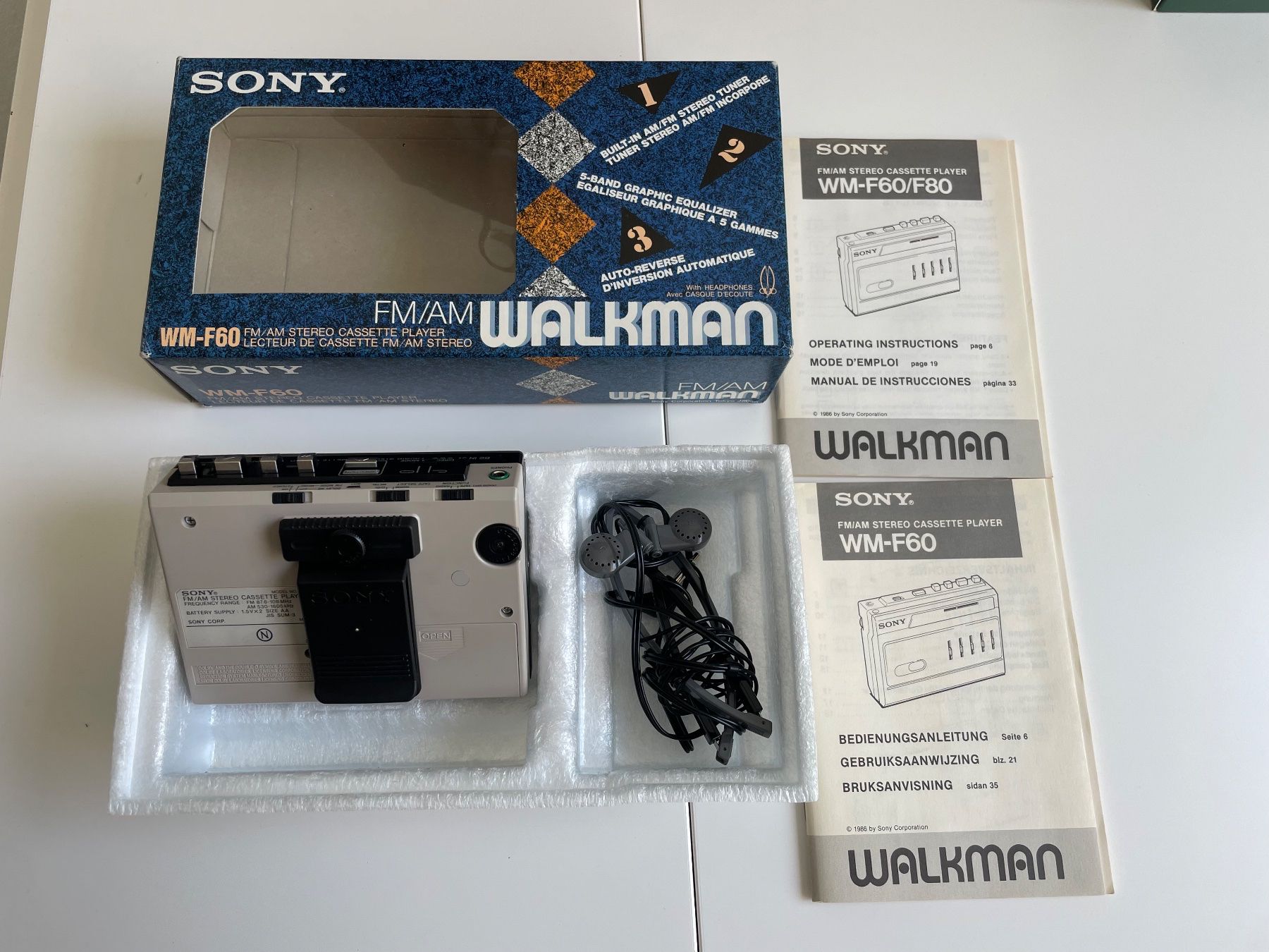 Sony Lettore multimediale portatile: Sony Walkman Cassette Player OVP – Usato da Dällikon venduto da buyandbehappy 2