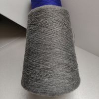 Kaschmir 100% extrafine von Cariaggi Soffio 440g grigio mél.