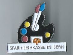Placchette & Badge: Spar + Leihkasse in Bern, Pin – Usato da Zürich venduto da t24_de