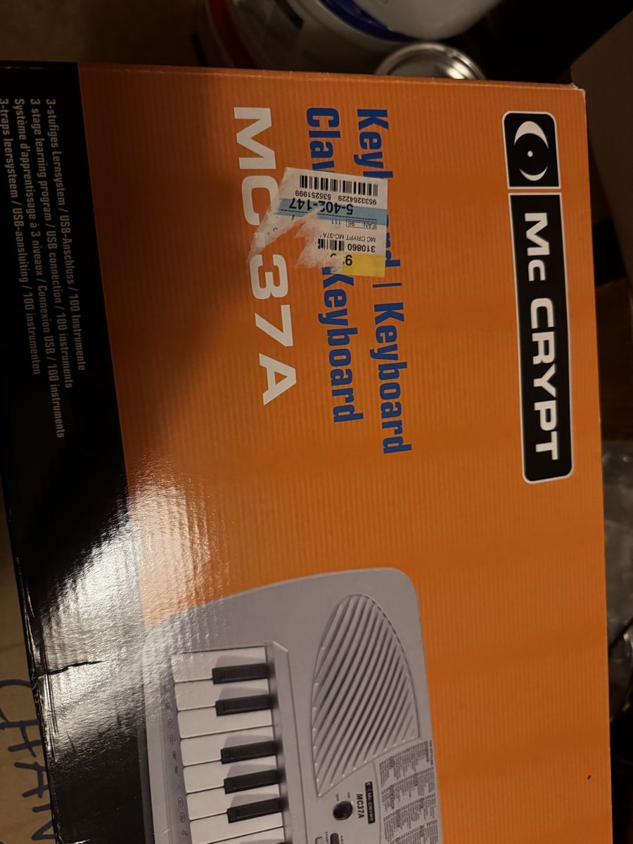Strumenti musicali: Home Keyboard Mc Crypt MC 37 A NEU – Nuovo (secondo la descrizione) da Wabern venduto da Sunlight777 2