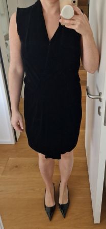 Liu Jo Kleid Viskose Seide Samt Gr. 44 (IT)