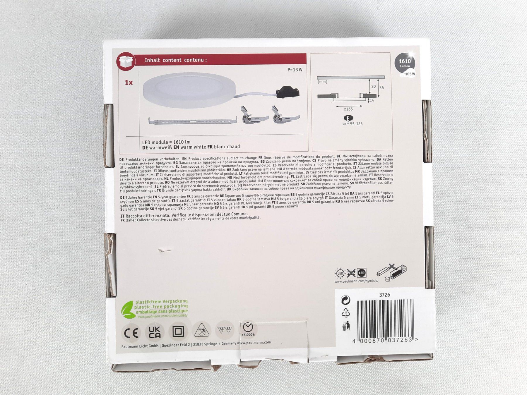 Paulmann Lampadari & plafoniere: PAULMANN Cover-it – Usato da Beinwil am See venduto da Restwert_Beinwil 3