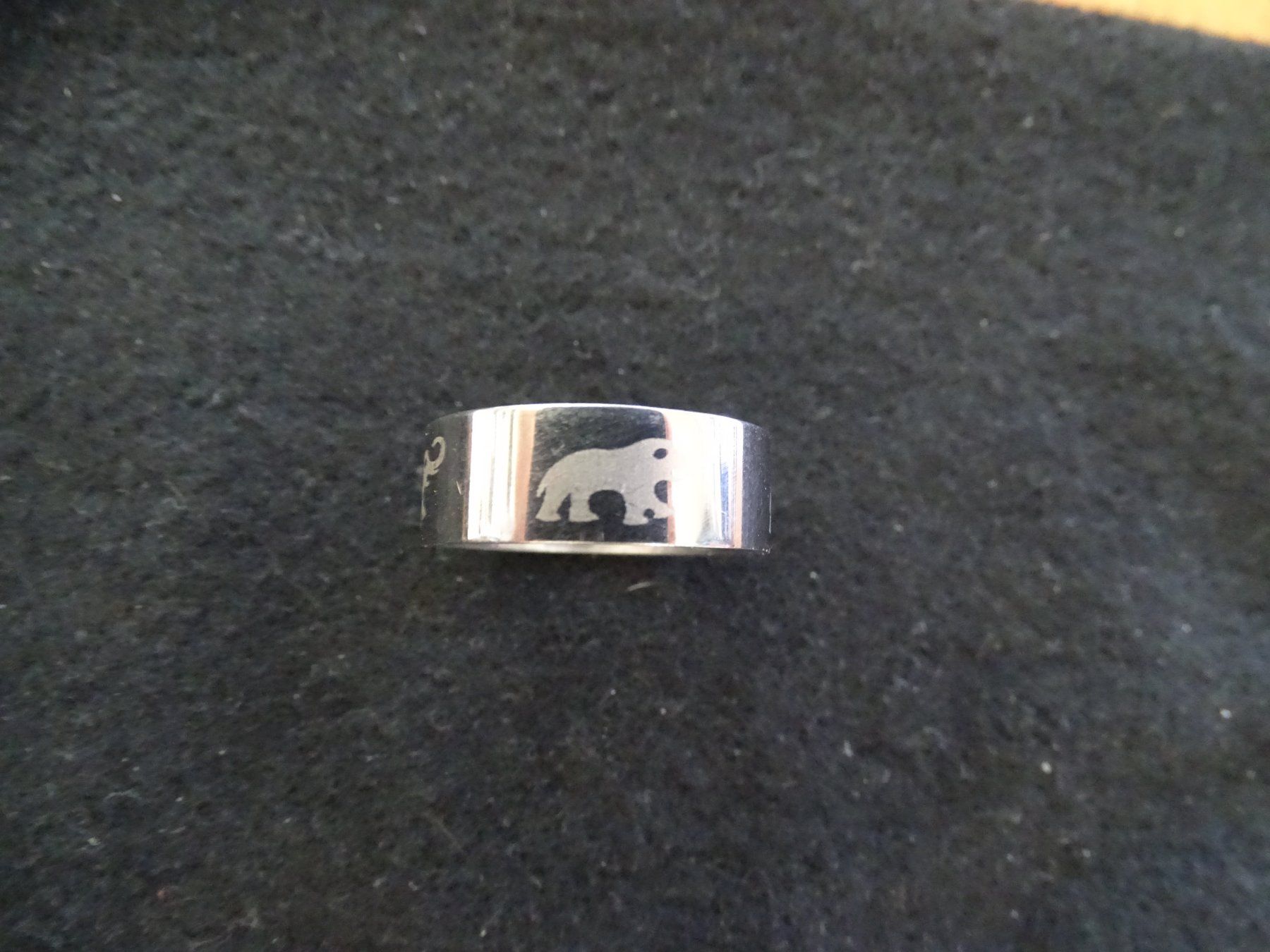 Ringe: Ring Edelstahl Elefant – Neu (gemäss Beschreibung) aus Obergerlafingen von STOGS 1