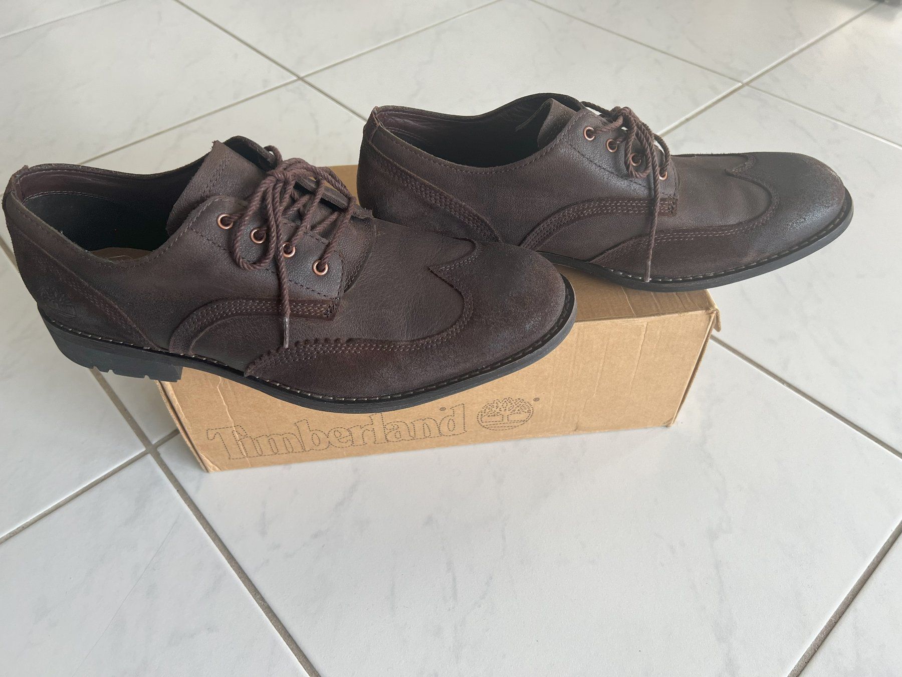 Timberland Scarpe da uomo: Timberland Schuhe Gr. 10.5W / 44.5 weit, Wasserabwesend – Nuovo (secondo la descrizione) da Bassersdorf venduto da pesti29 2