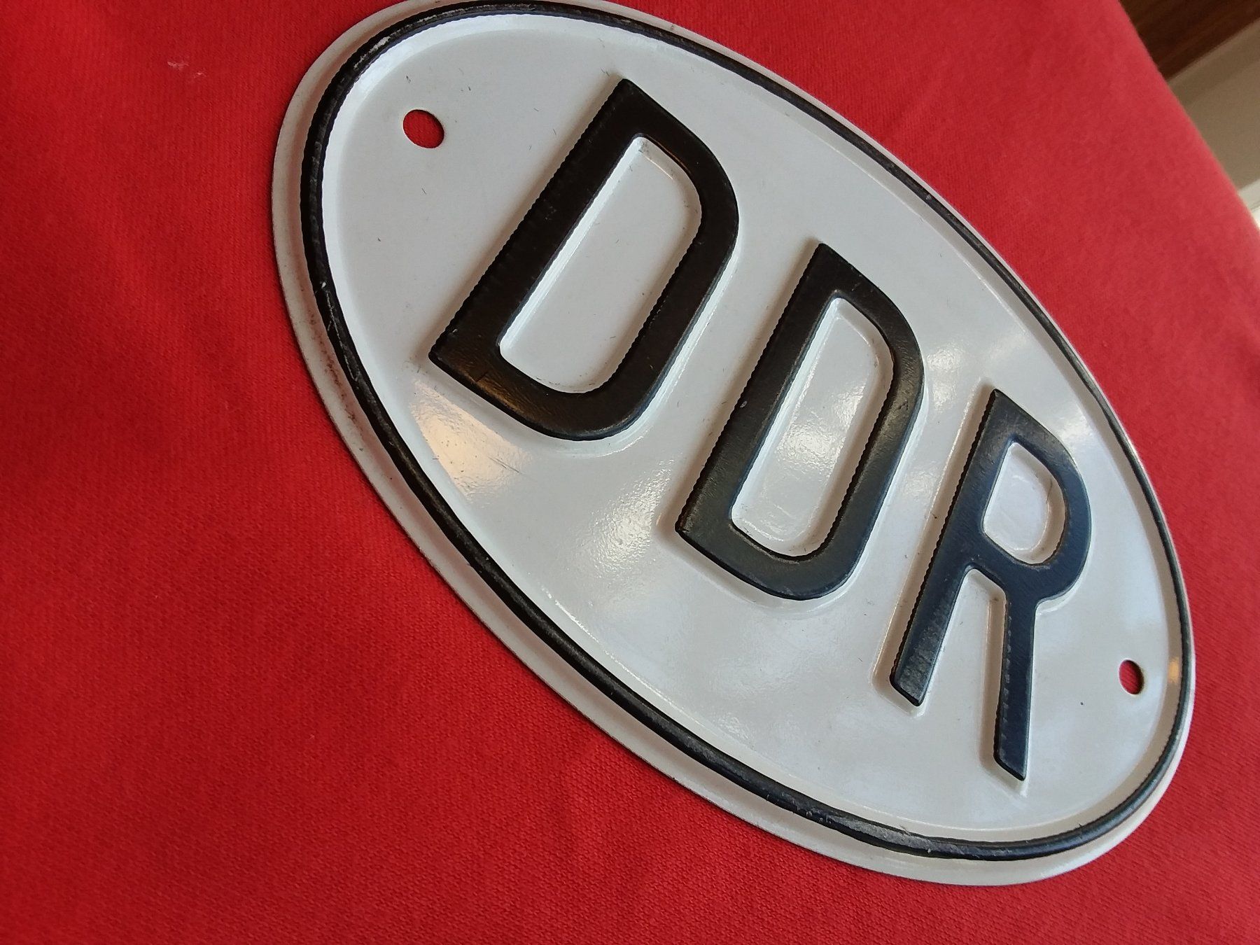 Insegne: Metall Email Schild DDR – Usato da Zürich venduto da sanwit 2