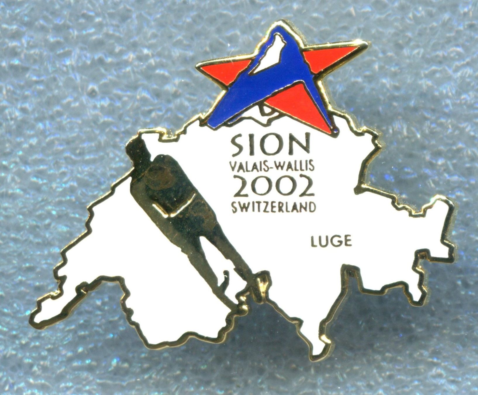 Placchette & Badge: SION 2002  Rodeln – Usato da Winterthur venduto da Sammleroase