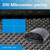 Solarfolie für Pool 600x400cm 200µm