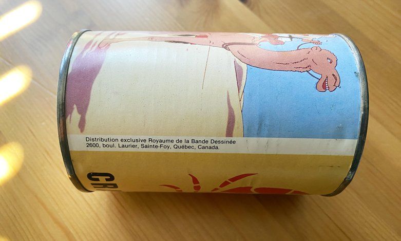 Altro in Decorazioni & Accessori: Tintin - Boîte de conserve "Crabe Extra" – Usato da Prangins venduto da Timband 5