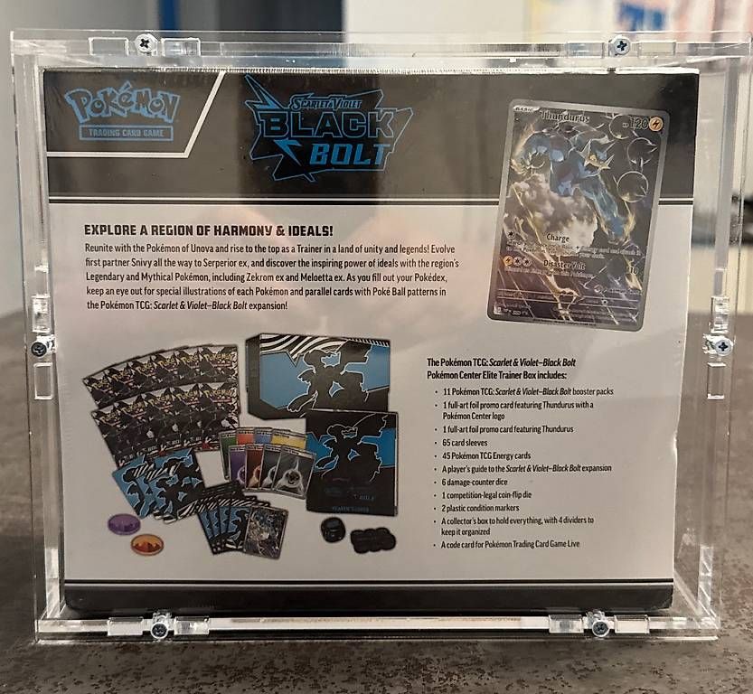 Pokémon Carte collezionabili: Black Bolt Pokemon Center Elite Trainer Box – Nuovo e nell'imballaggio originale da Penthaz venduto da Loupuce 2