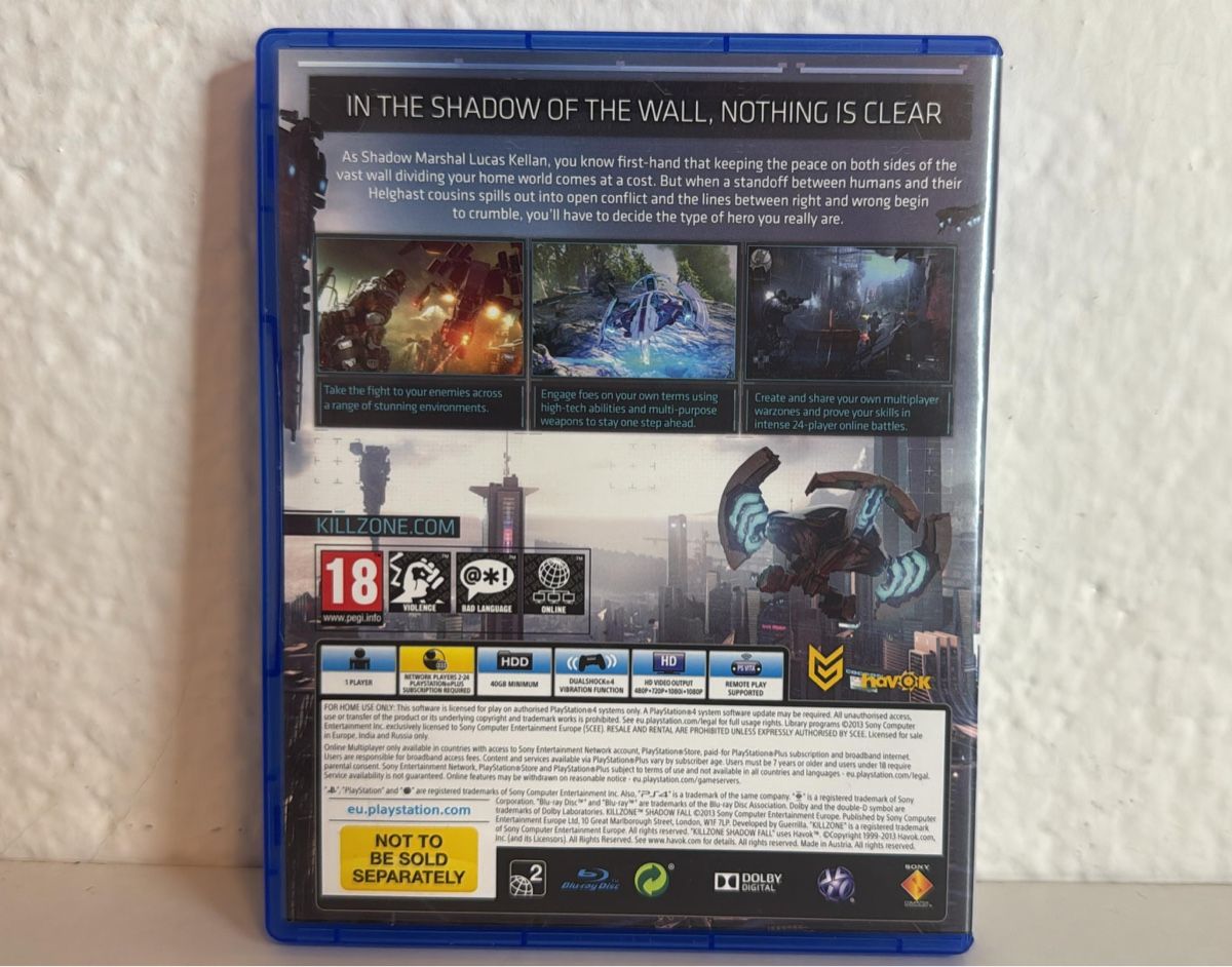 Sony Giochi: Killzone Shadow Fall (PS4/PS5) - Excellent Condition Game! – Usato da Ehrendingen venduto da bubulence 1