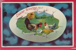 EASTER GREETING, 27.3.1910