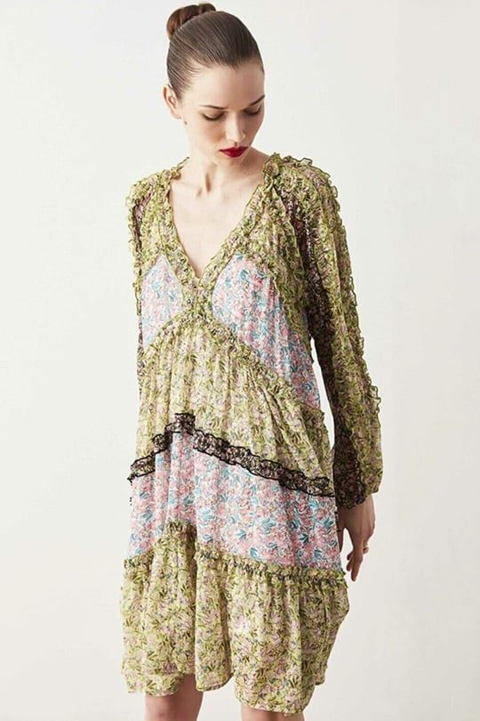 Vestiti: Robe tunique IPEKYOL à fleurs, taille 38, polyester – Usato da Morges venduto da sandy069 7