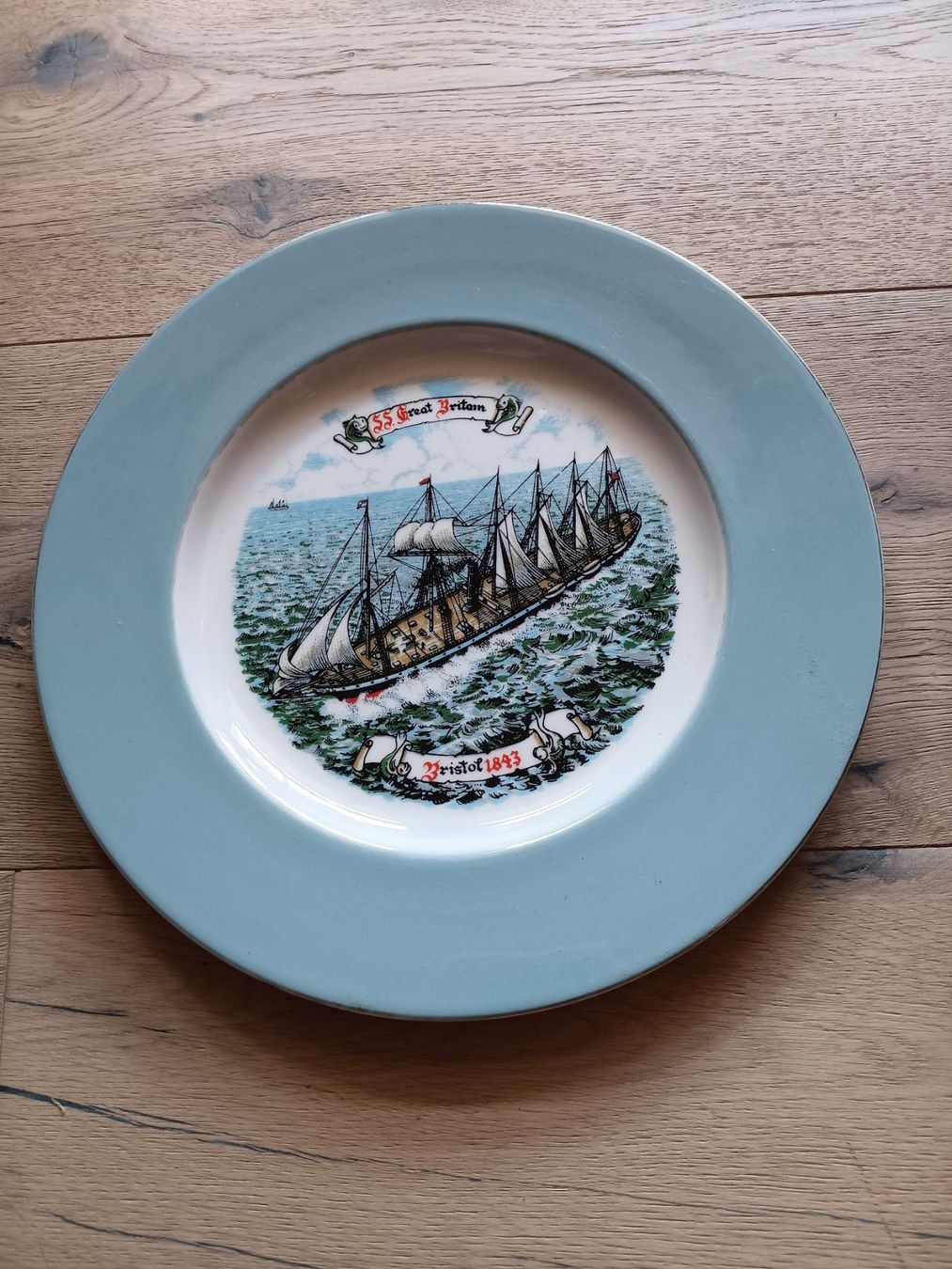 Wedgwood Piatti: Sammlerteller "SS Great Britain" 1983, England – Usato da Nussbaumen AG venduto da Lightblue
