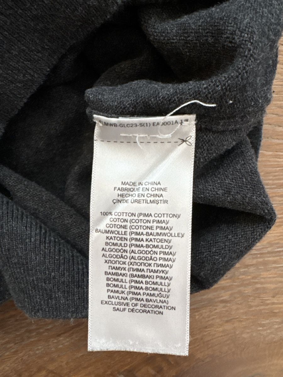 Polo Ralph Lauren Pulls & Sweat-shirts: Polo Ralph Lauren Pullover anthrazit Grösse S Pima Cotton – D'occasion à Uitikon Waldegg par Tatawlk 3