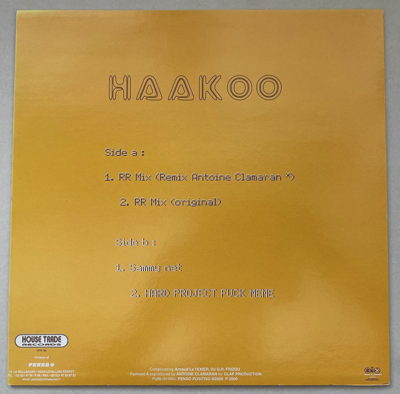 Dischi in vinile: HAAKOO VINYL – Usato da Oftringen venduto da Vucki 1