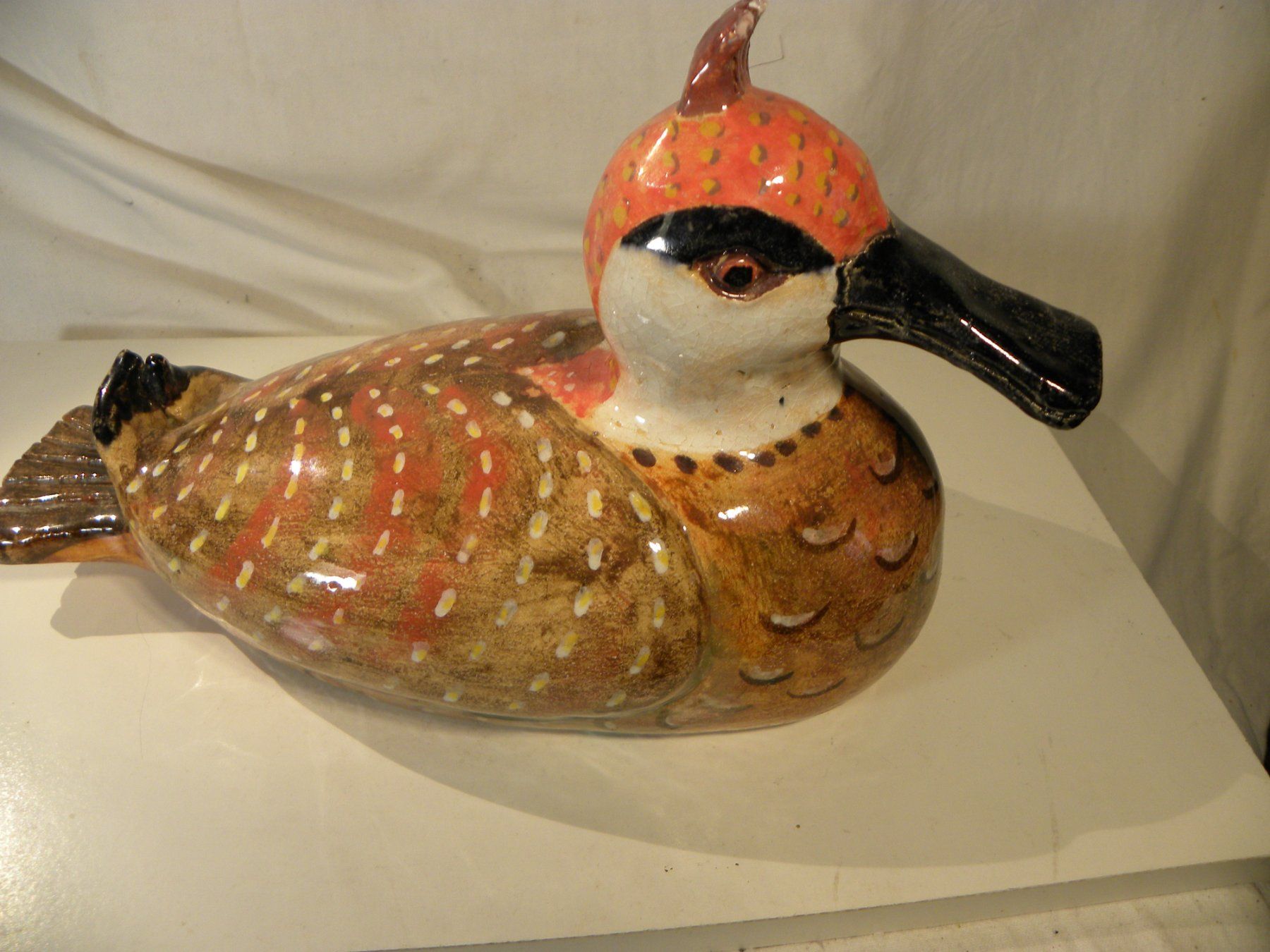 Statuette: Paar wunderschöne dekorative Keramikenten – Usato da Reinach venduto da Taysalmon 2