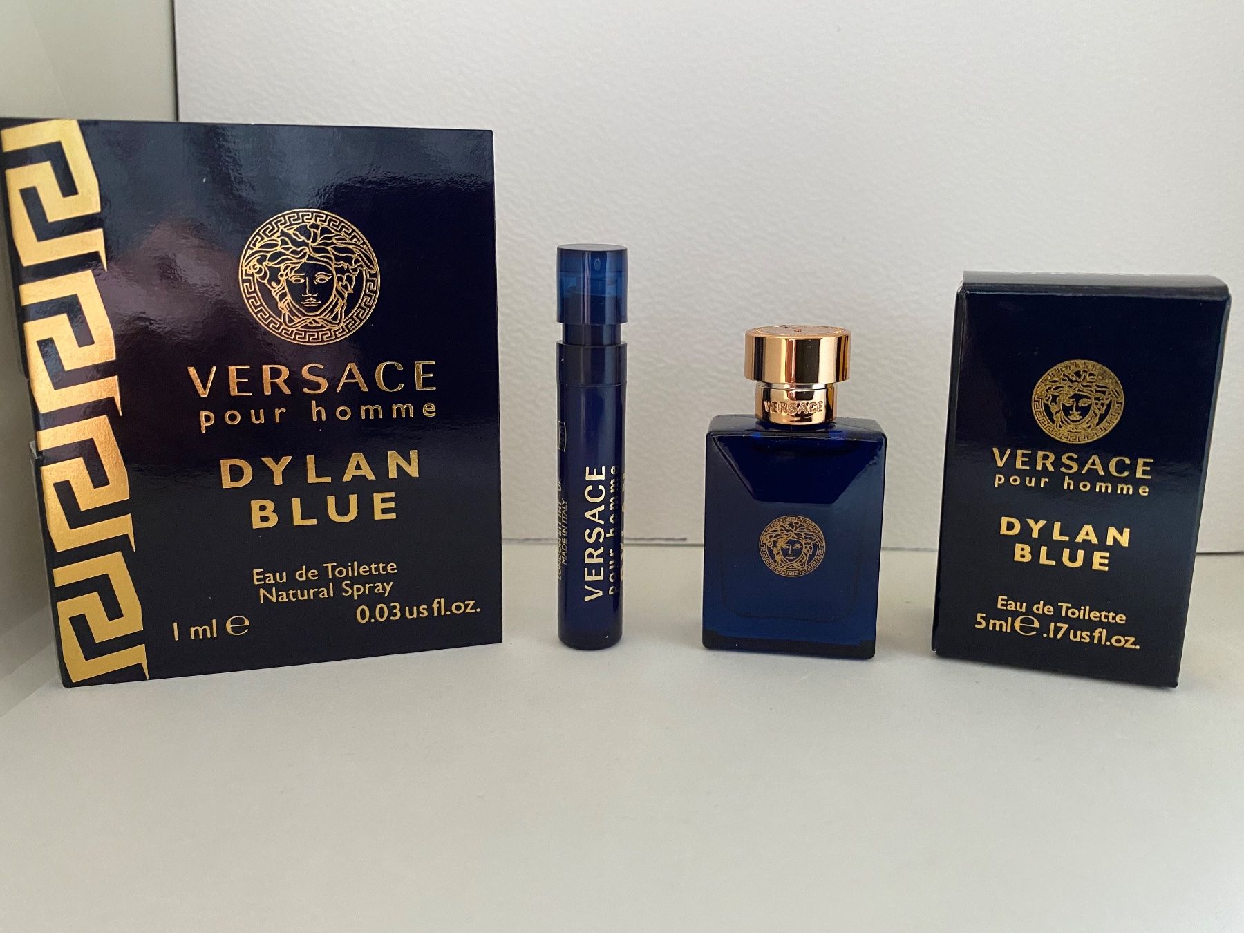 Versace Profumi & Eau de Toilette: Miniatures Versace Dylan Blue – Nuovo e nell'imballaggio originale da Bouveret venduto da wes_7zll