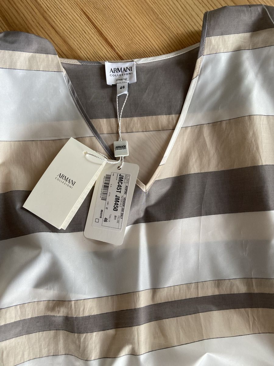 Armani Camicette: Camicia Giorgio Armani Collezioni Mis 46 IT – Nuovo e nell'imballaggio originale da Davesco-Soragno venduto da dvf_7h6d 5