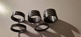 Lenkervorbau, Abstandsringe für Höhe des lenkers