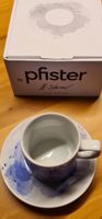 Pfister Espressotasse mit Untertasse Design 2025/2026 Neu 