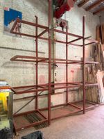 Barellen, Lagergestell, Lagerbarellen aus Metall gebraucht
