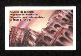 1998 Markenheftchen Swiss Post Touristenmarke 3 Postfrisch**
