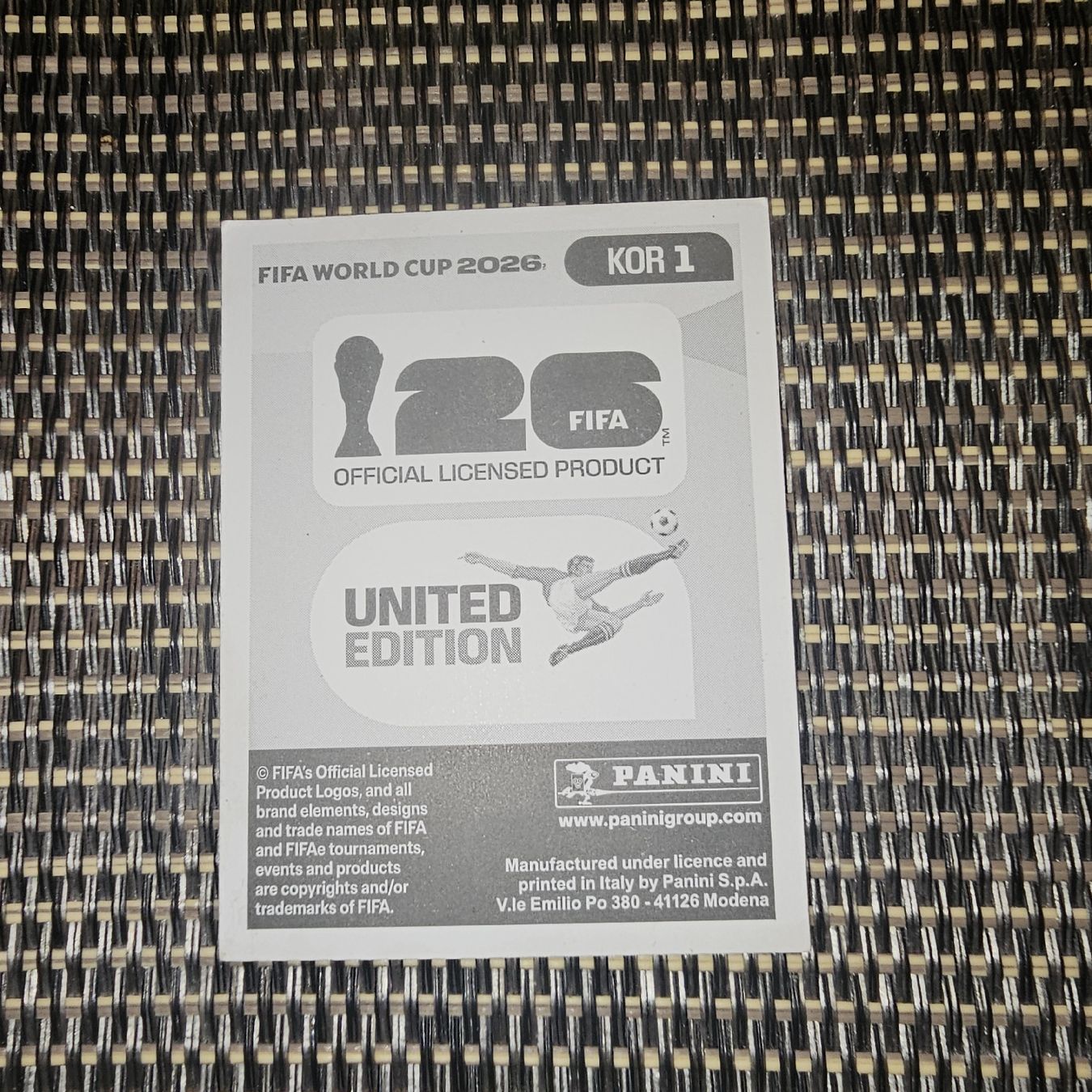 Panini Carte collezionabili: panini – Nuovo e nell'imballaggio originale da Plan les ouates venduto da Braun_charly 1