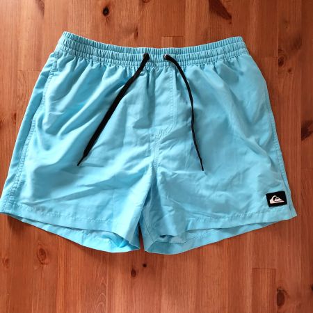 QuickSilver Badeshorts 15" Hellblau M